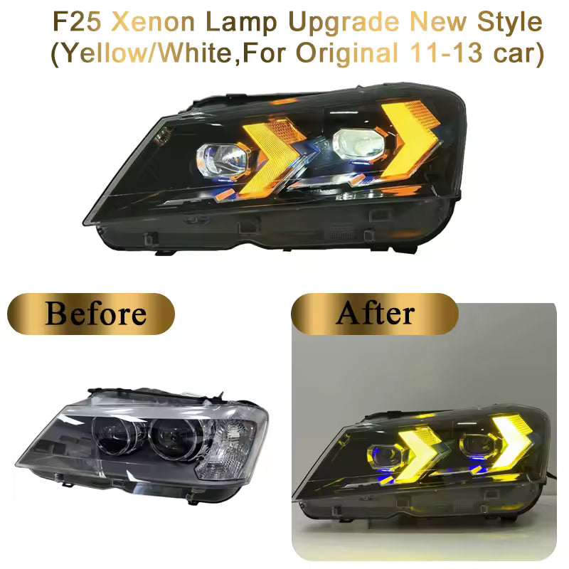 BMW X3 F25 Headlights