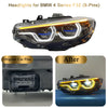 BMW 4 Series F32 F36 M3 M4 2013-2018 Dual Color Headlamps