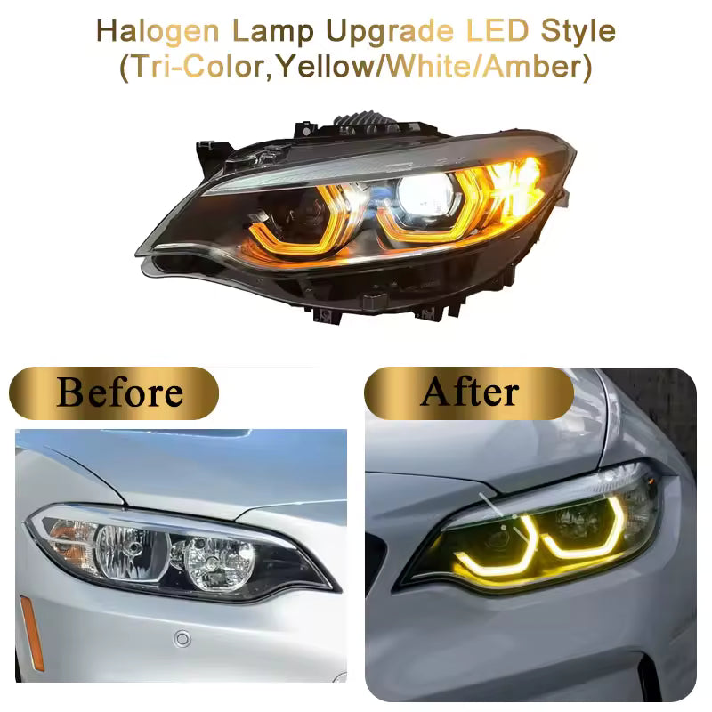 BMW 2 Series F22 Headlights