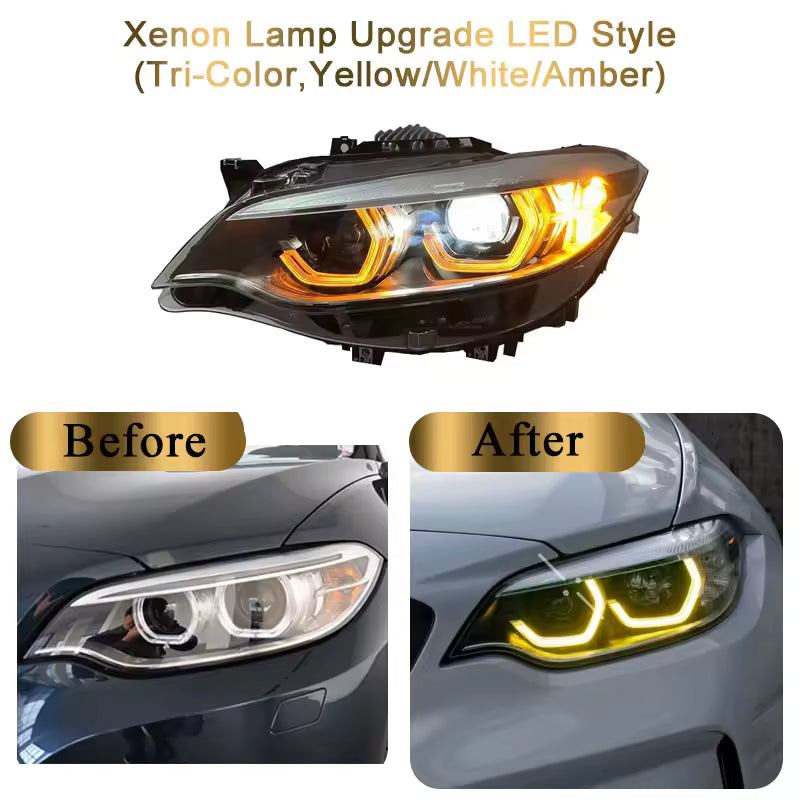 BMW 2 Series F22 Headlights