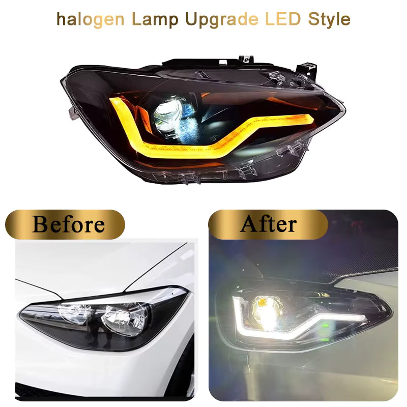 BMW 1 Series F20 2012-2015 Headlamps for BMW M1 F20