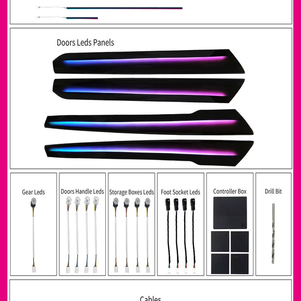 Lexus RX 2016-2022 Ambient Light