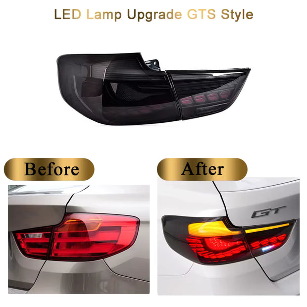 BMW 3 Series GT F34 GTS OLED LED Style Tail Light Rear Lamps Plug and Play