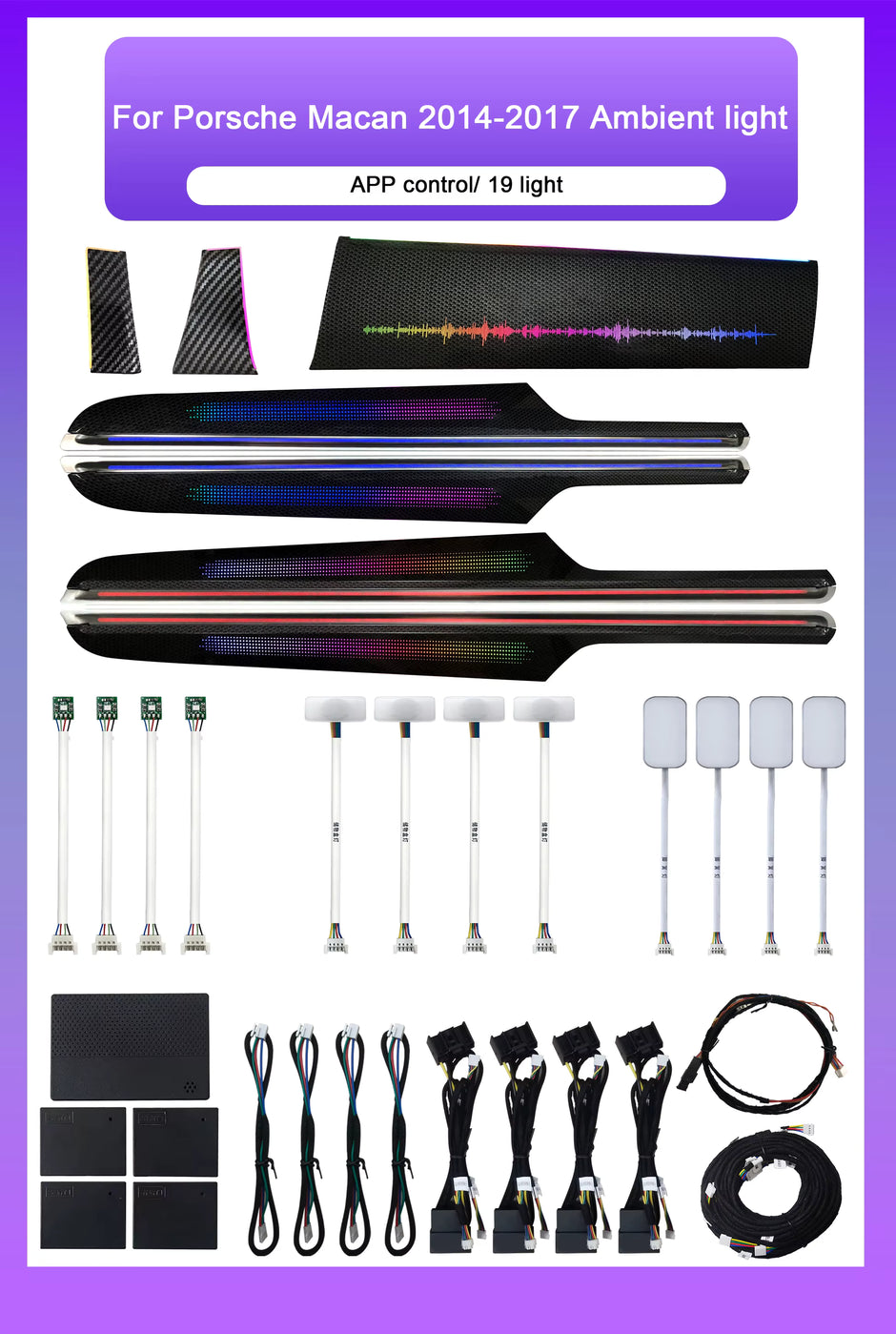 Porsche MACAN 2018-2025  Ambient Light