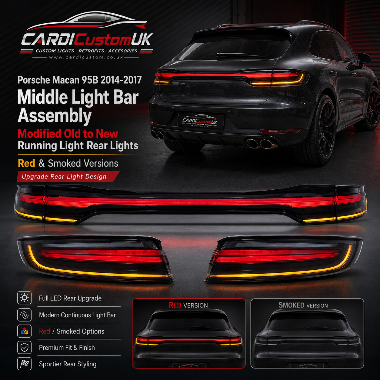 Porsche Macan 95B Taillights