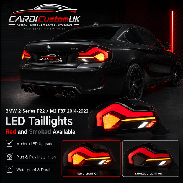 BMW M2 F87 2 Series F22 Taillights