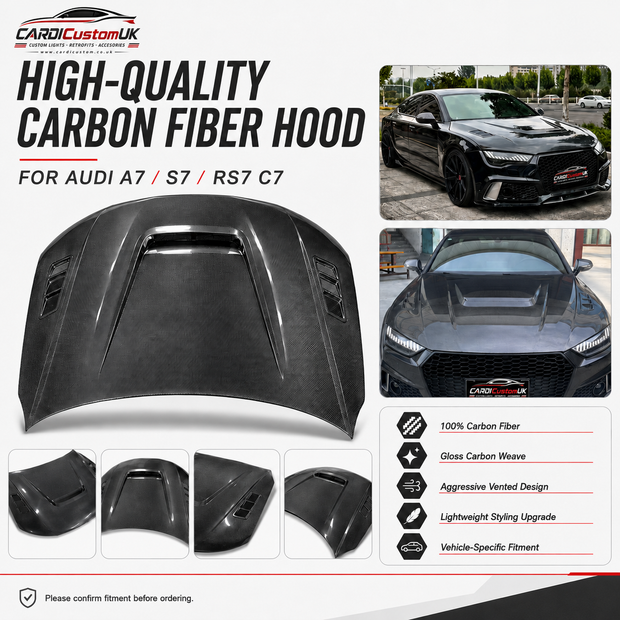 Audi Carbon Fibre Bonnet