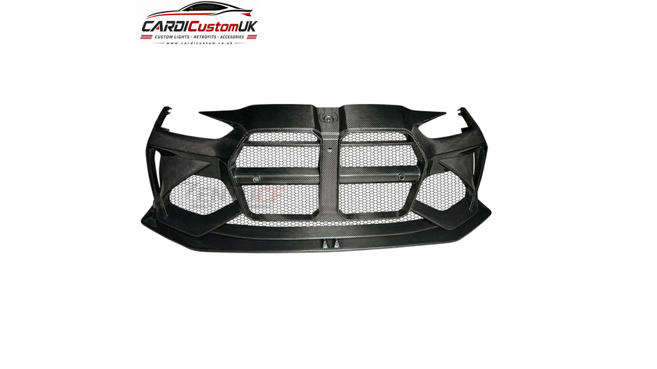 BMW M3 M4 Dry Carbon Fiber Front Bumper