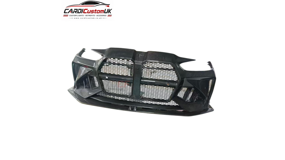 BMW M3 M4 Dry Carbon Fiber Front Bumper