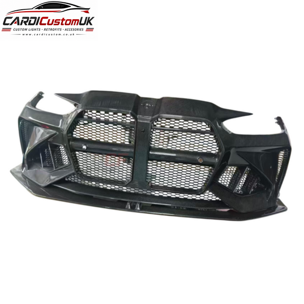 BMW M3 M4 Dry Carbon Fiber Front Bumper