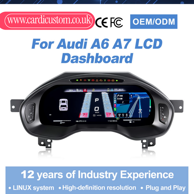 Audi A6 A7 2013-2018 Digital Dashboard