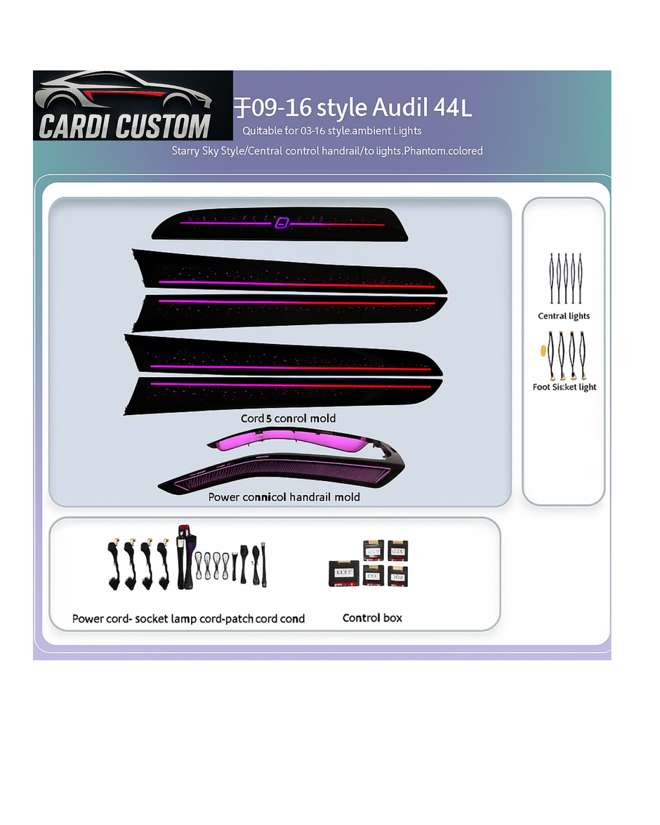 Audi A4 B8 2009-2016 18 Ambient Lights