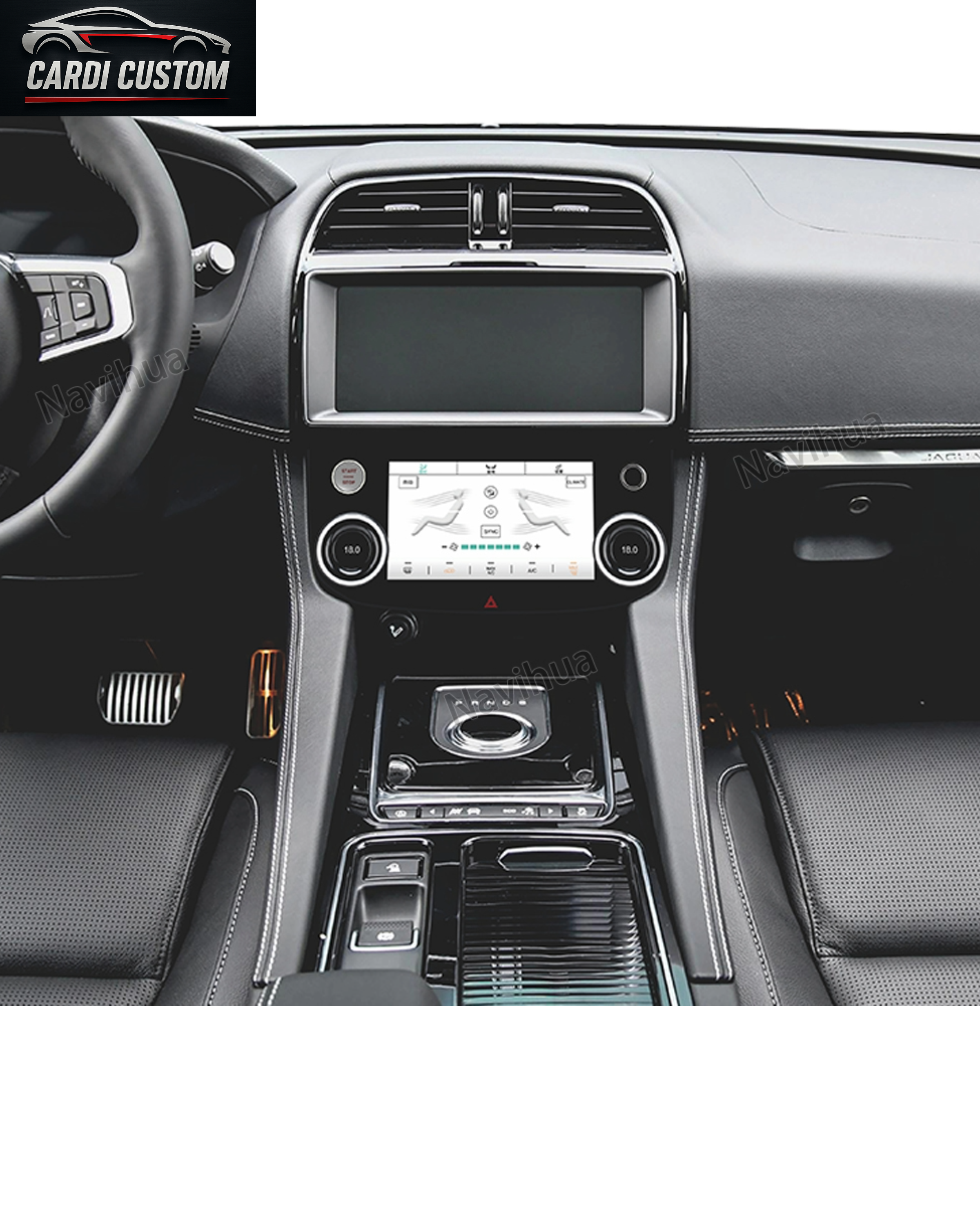 Jaguar F-pace AC Panel Climate Control Display Screen