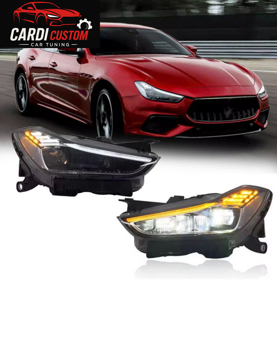 Maserati Ghibli 2014-2019 Headlights