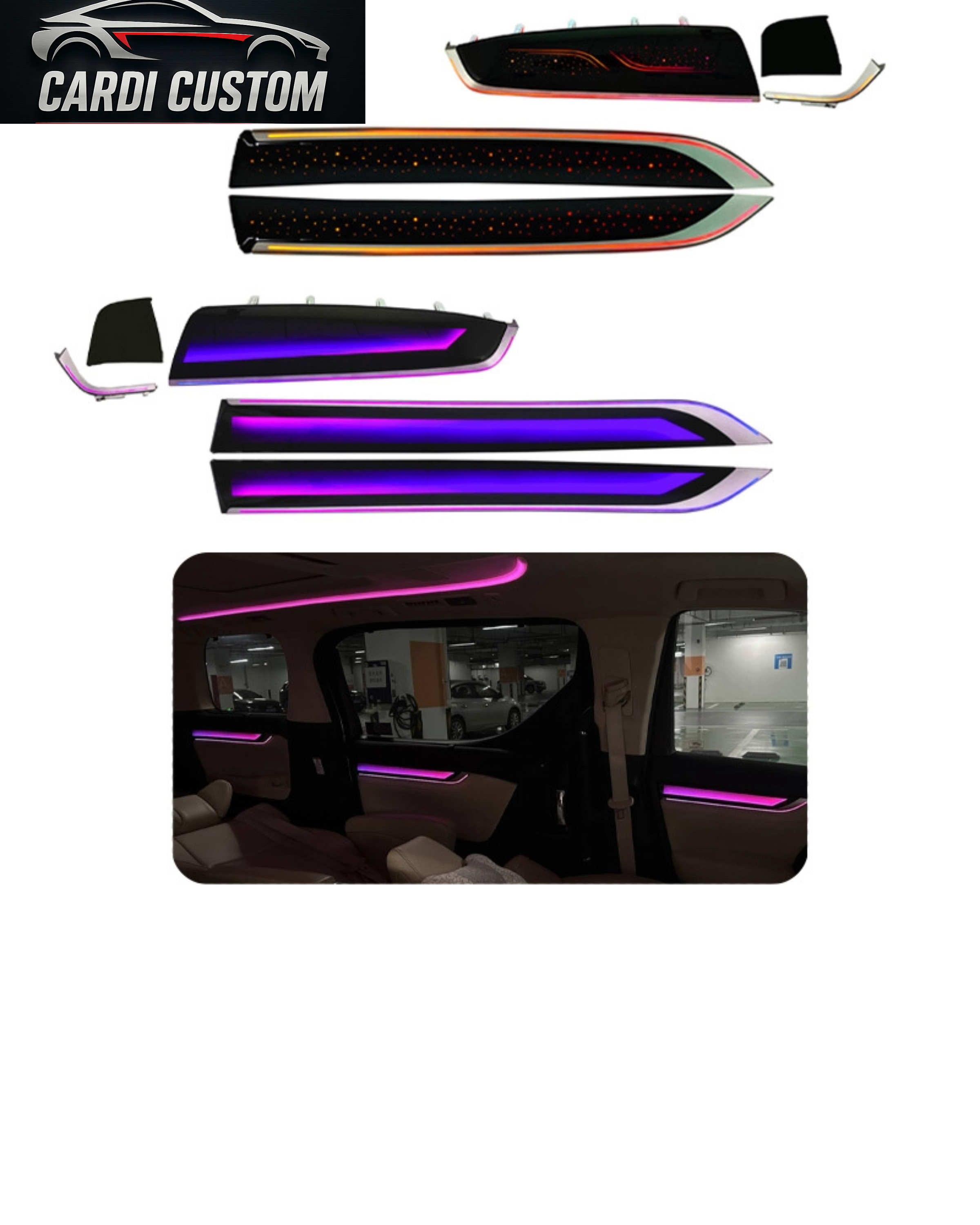 Toyota Alphard/Vellfire 30 Series RHD/LHD Auto Interior Atmosphere Light