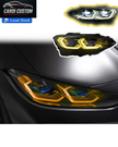 BMW G22 G26 G82 Headlights White/Yellow/Amber DRL