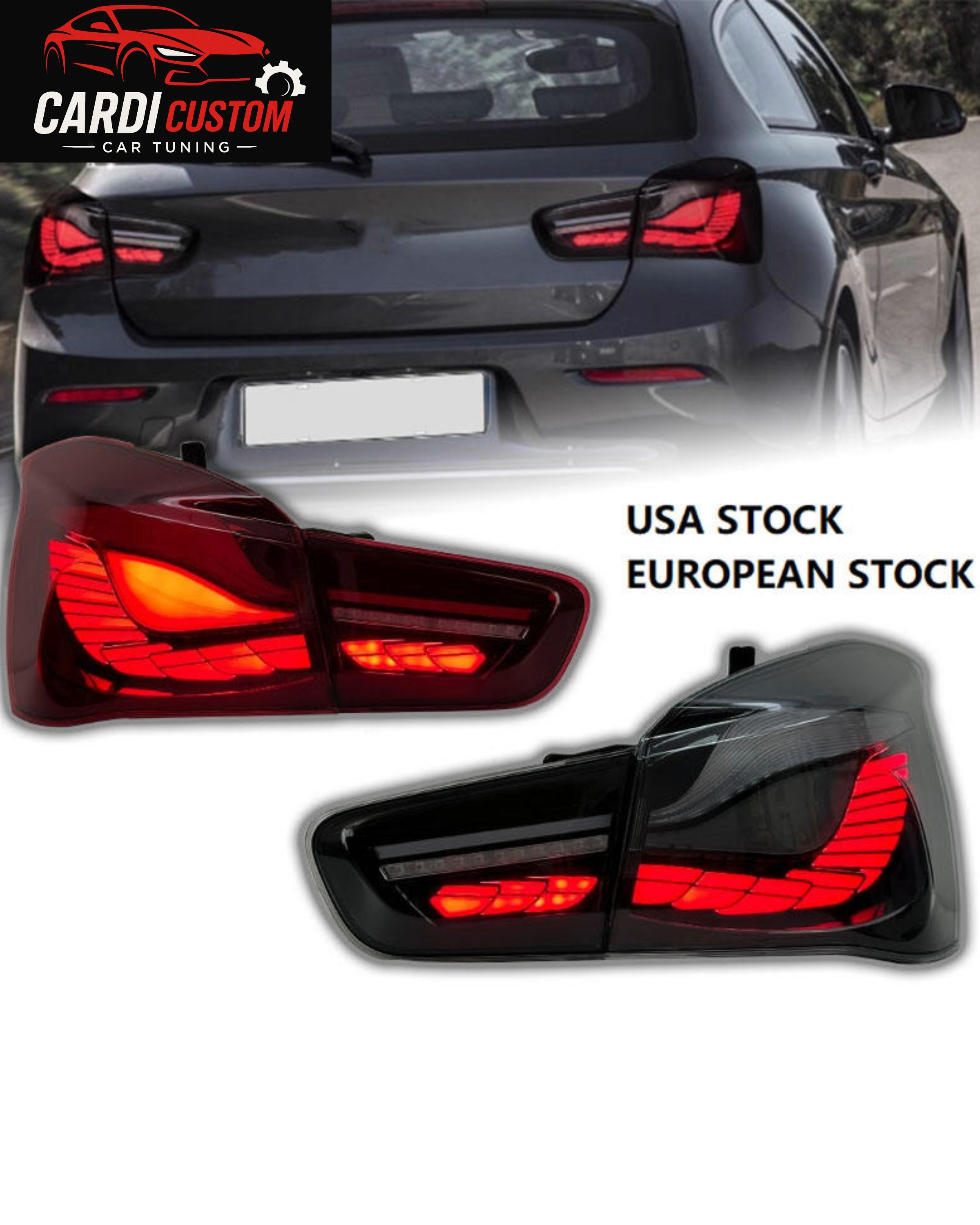 BMW 1 Series F20 F21 2015-2018 Taillights