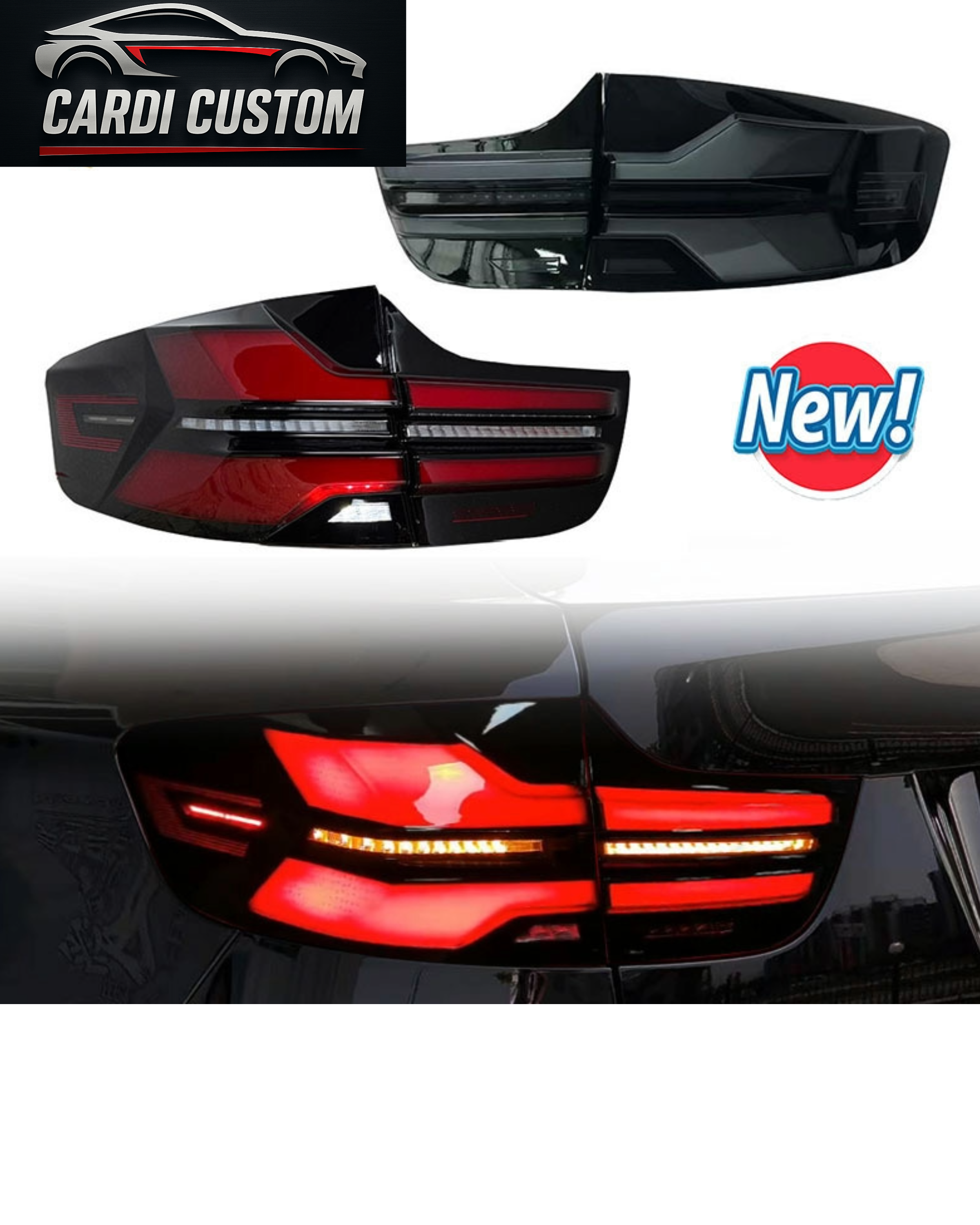 BMW X6 E71 Assembly 08-14 Taillights