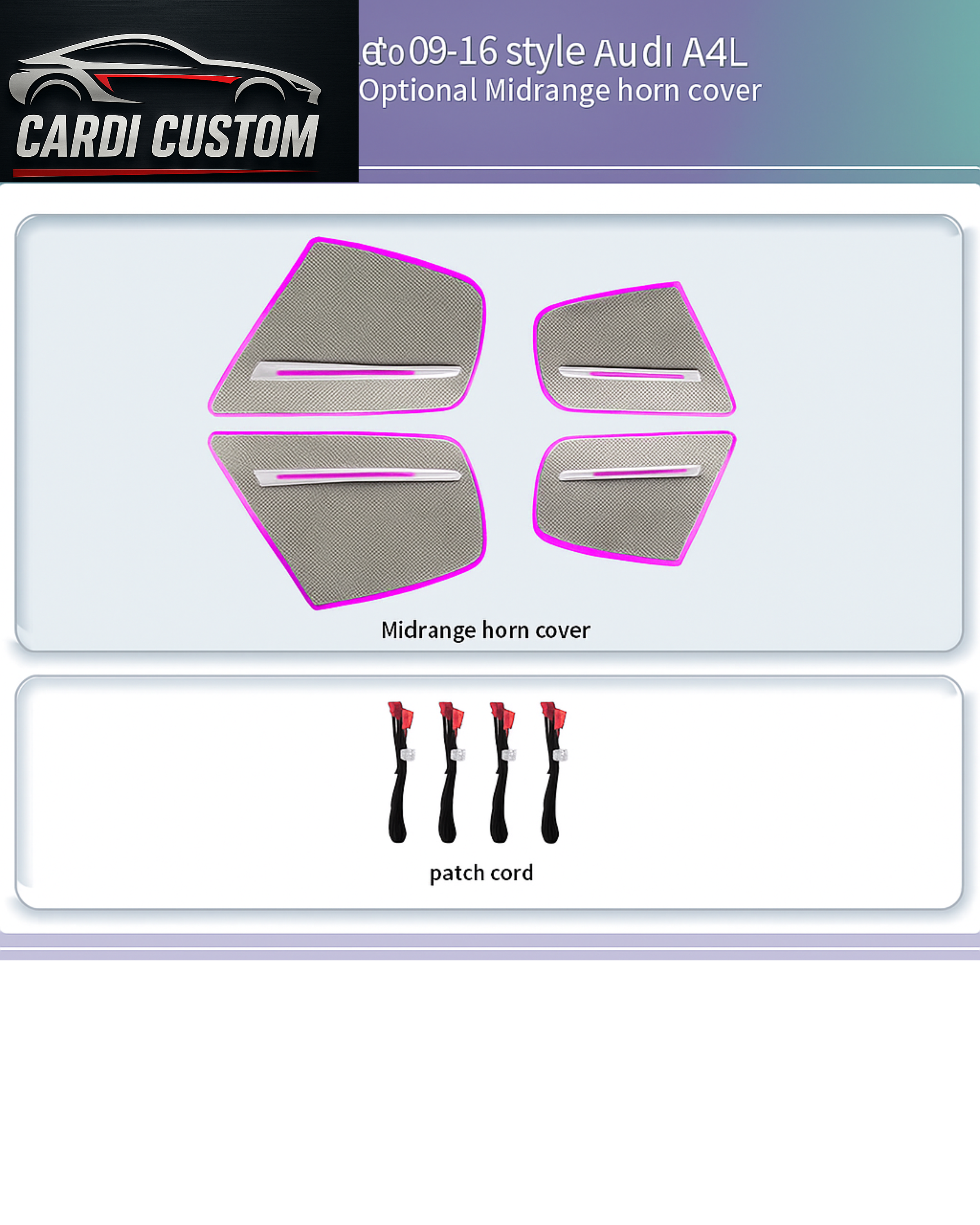 Audi A4 B8 2009-2016 18 Ambient Lights