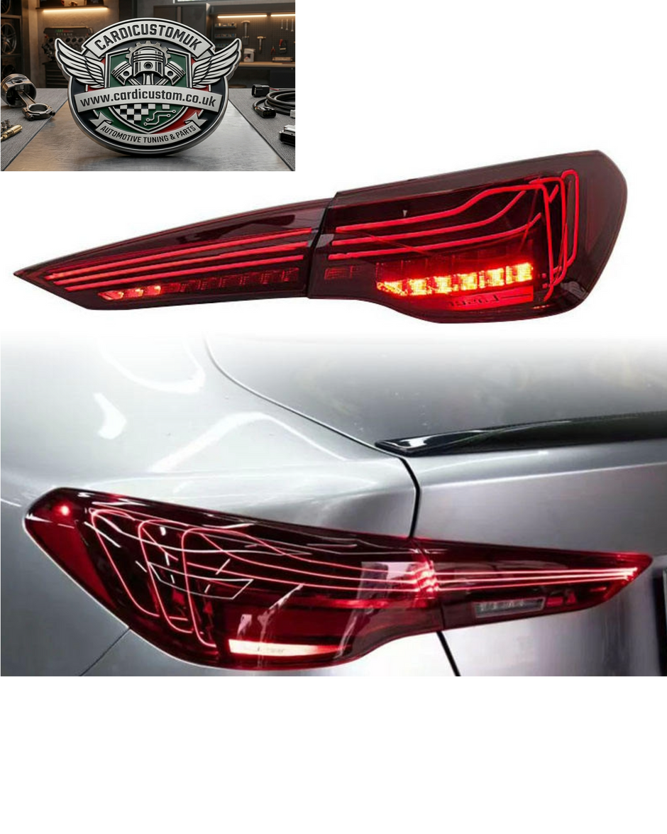 BMW G82 M4 & G22 4 Series CSL Laser Style Taillights Plug & Play