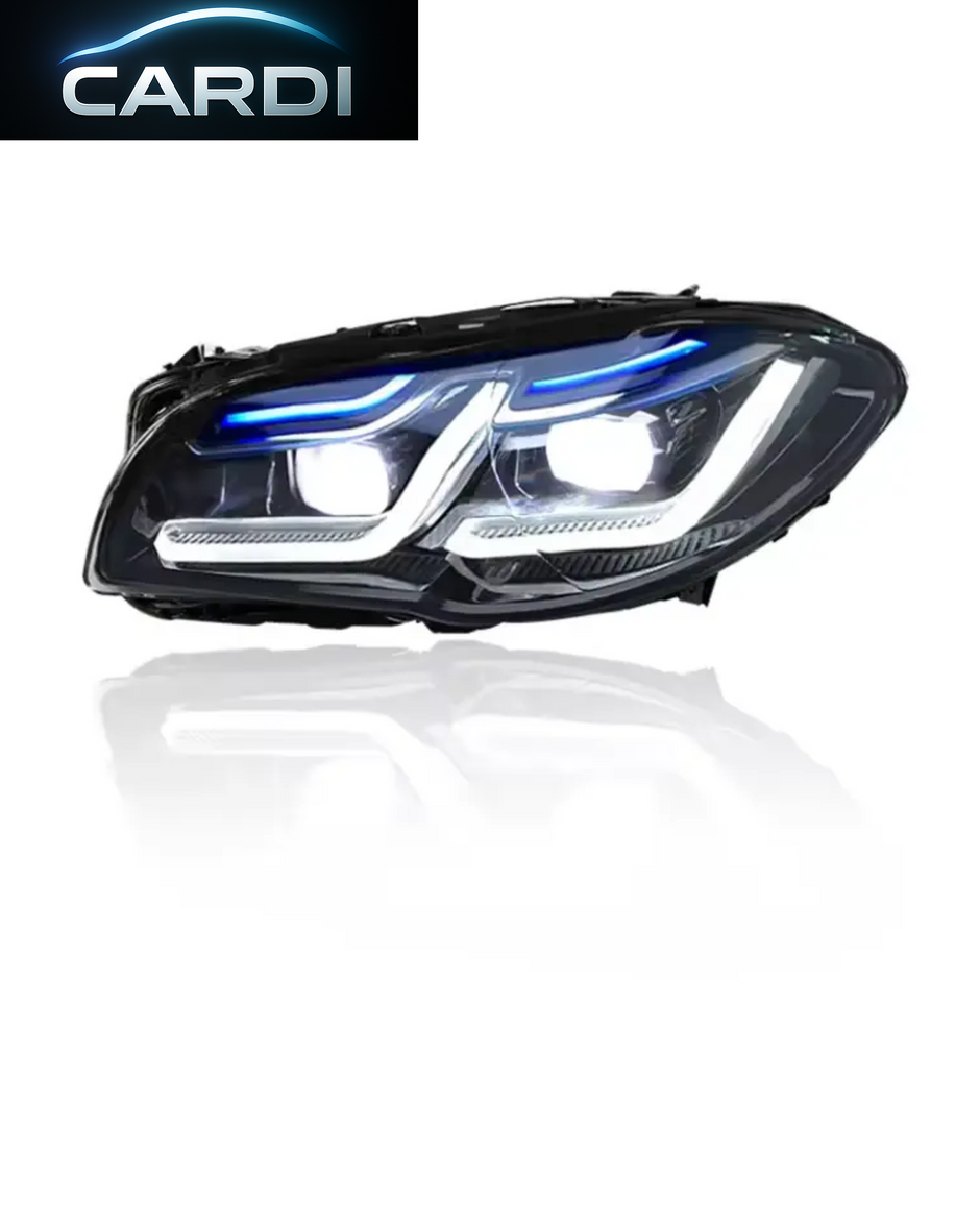 BMW 5 Series 2011-2017 F10 F18 Head Lamp Assembly Modified LED Lens Headlight