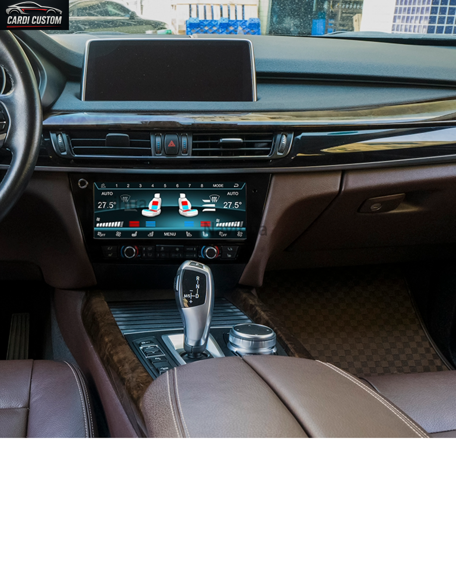 Air Conditional LCD Screen for BMW 5 Series