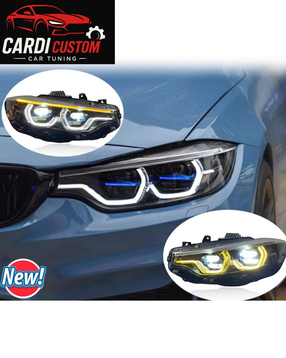 BMW 4 Series F32 F36 M3 M4 2013-2018 Dual Color Headlamps