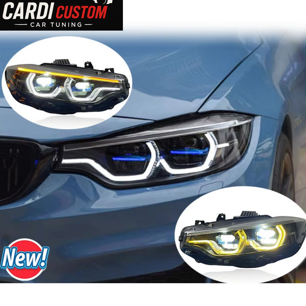 BMW 4 Series F32 F36 M3 M4 2013-2018 Dual Color Headlamps
