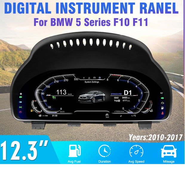 BMW 5 Series F10 F11 F18 Virtual Cockpit