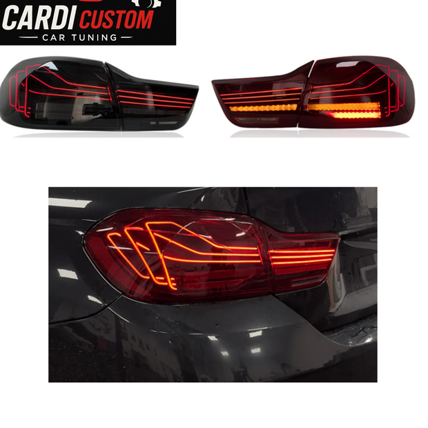 BMW 4 Series F82 F32 F33 F36 F83 M4 Taillights 2014-2020  Upgrade CSL Rear LED Lamp + Dynamic Turn Signal