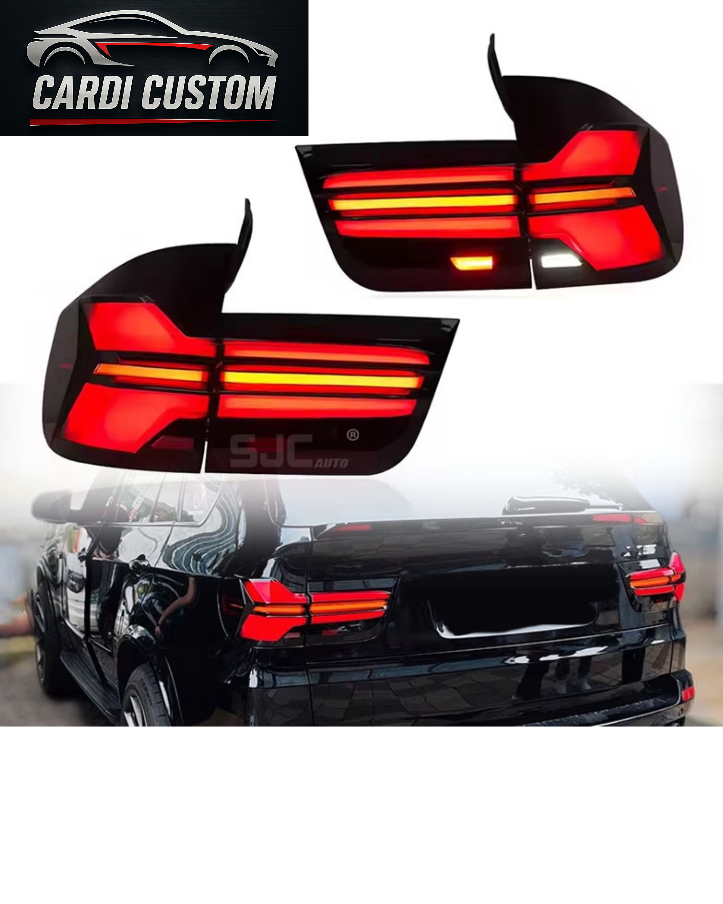 BMW X5 E70 Taillights 2007-2013 TailLights