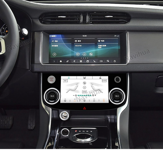 Jaguar F-pace AC Panel Climate Control Display Screen