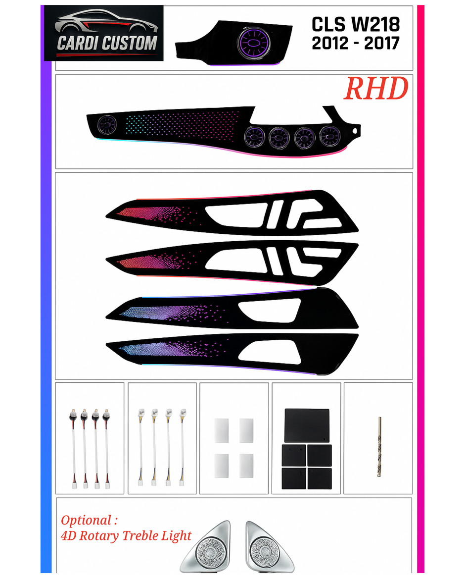 Mercedes-Benz CLS W218 Ambient lighting