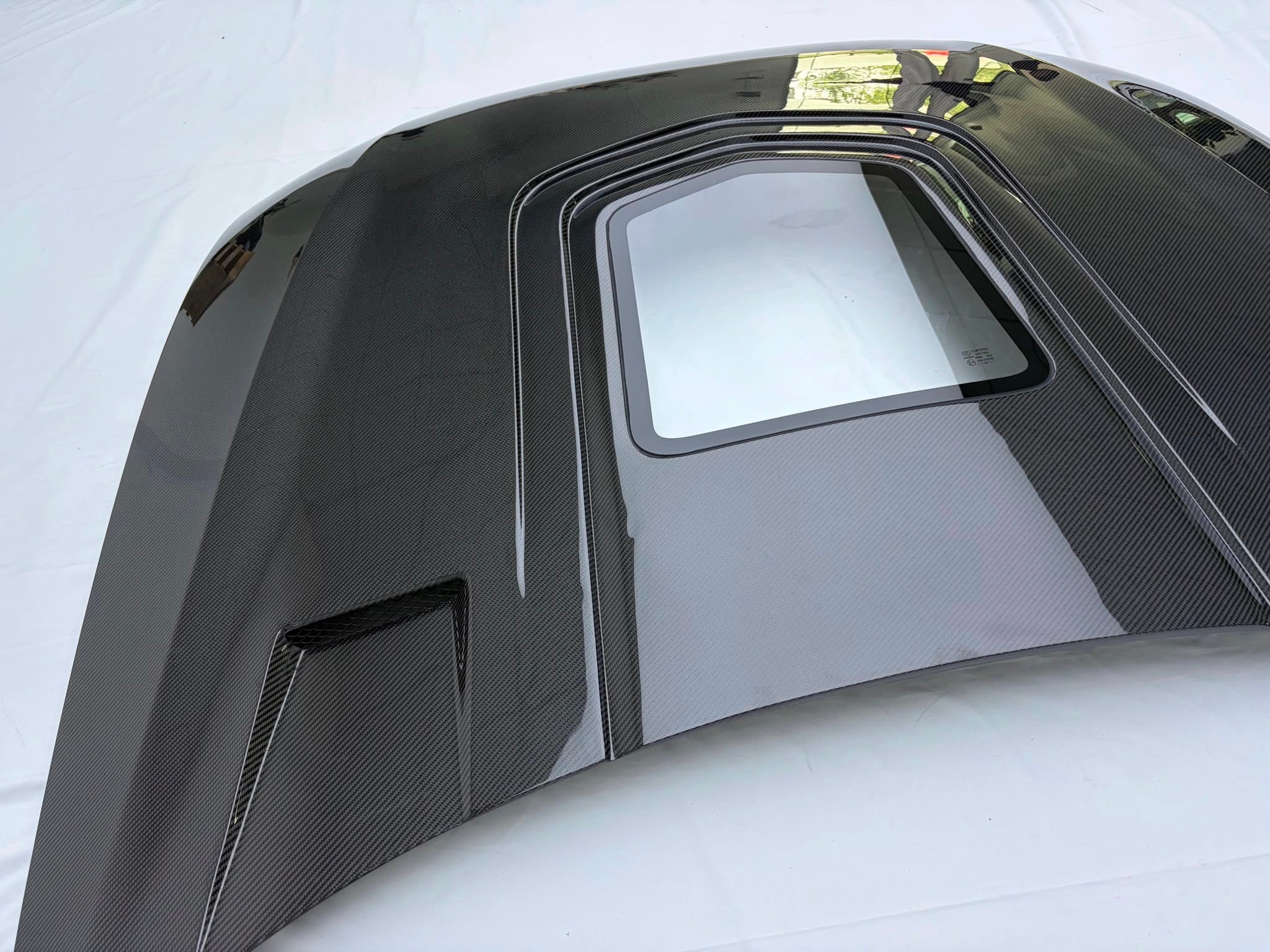 Audi Carbon Fiber Engine Hood