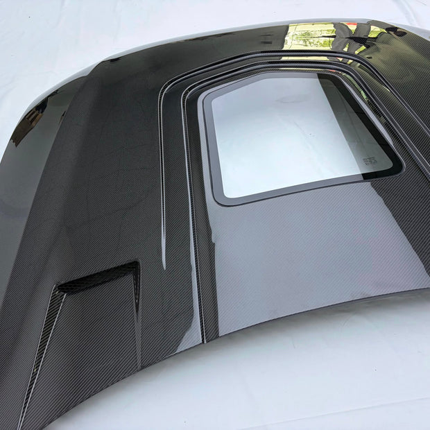 Audi Carbon Fiber Engine Hood