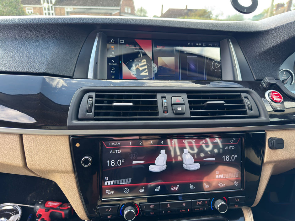 Air Conditional LCD Screen for BMW 5 Series