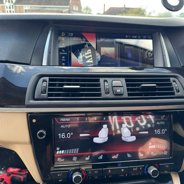 Air Conditional LCD Screen for BMW 5 Series