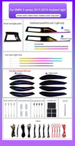 BMW 3 Series 2013-2019 Ambient Lights