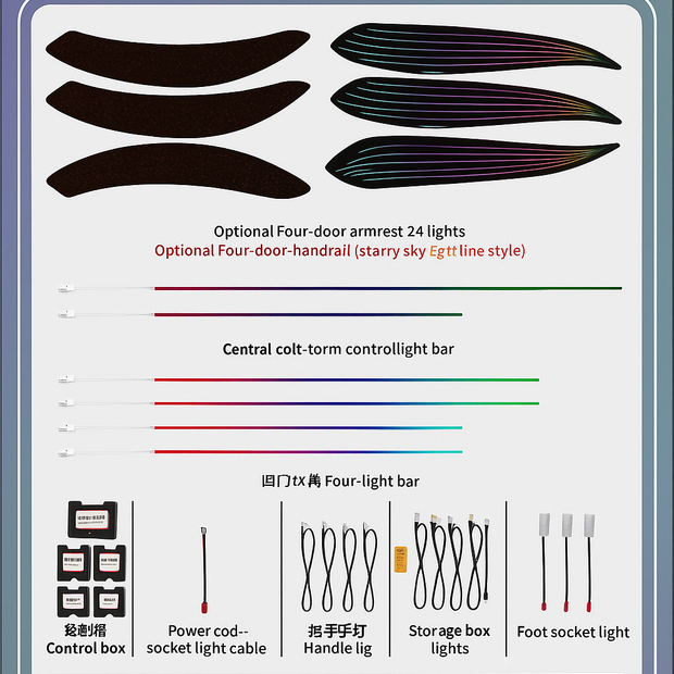 BMW 4 Series / Gran Coupe F36 F33 F32 F30 Ambient Light