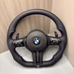Leather and Alcantara Steering Wheel for BMW E81 E82 E87 E88 E46 E90 E91 E93 E93 E60 E61 E63 E64 E65 E66 E53 E70 E71 E83 E84 E52 E85E86 E89 F20 F21 F22 F23 F46 F46 F30 F31 F34 F80 F32 F33 F36 F82 F83 F07 F10 F11 F90 F06 F12 F13 F01 F02 F25 F26 F48 F85 86