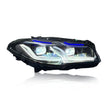 BMW 5 Series F10 Headlight 2011-2017 Yellow White DRL