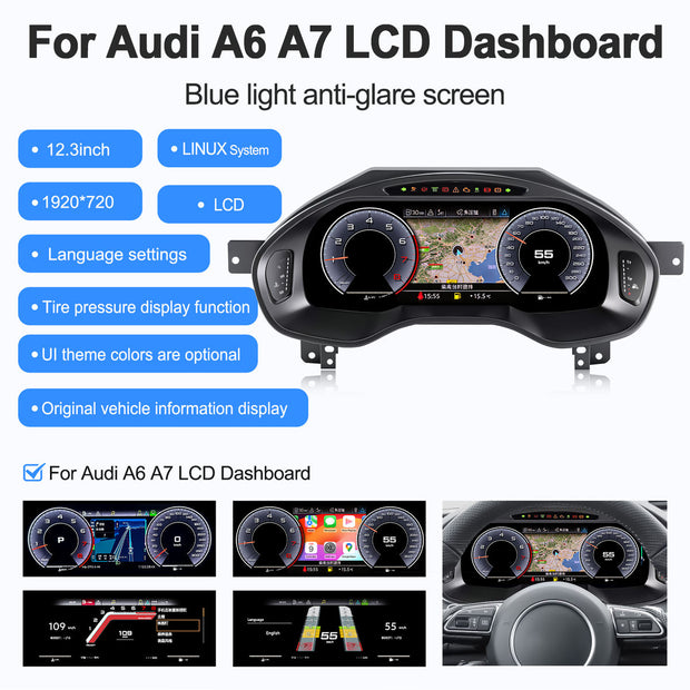 Audi A6 A7 2013-2018 Digital Dashboard