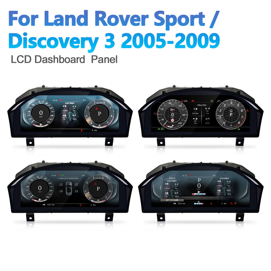 Land Rover Range Rover Sport Discovery 3 2005-2009 Digital Dashboard