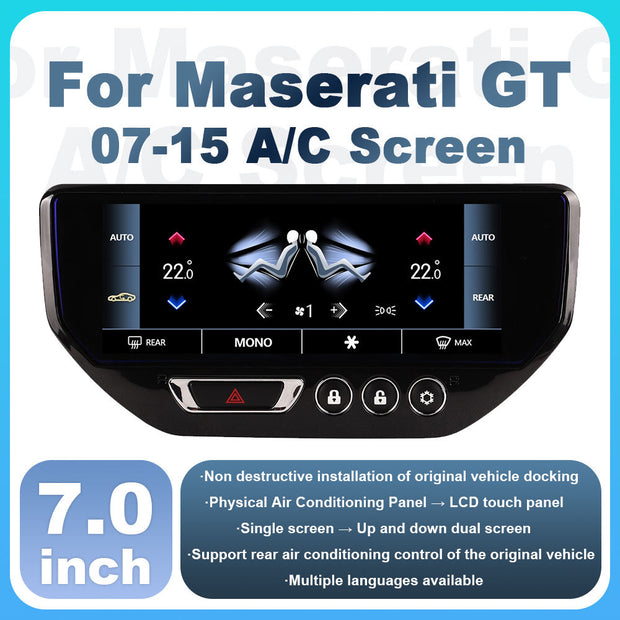 Maserati Gran Turismo GT 2007-2015 Digital Air Conditioning System