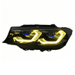 BMW 3-Series G20 G28 Smoked Dual Color Headlights