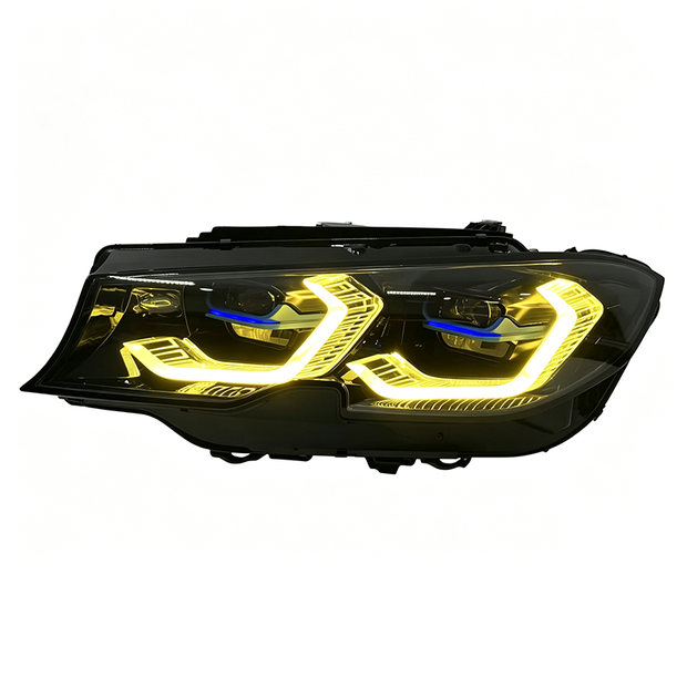 BMW 3-Series G20 G28 Smoked Dual Color Headlights