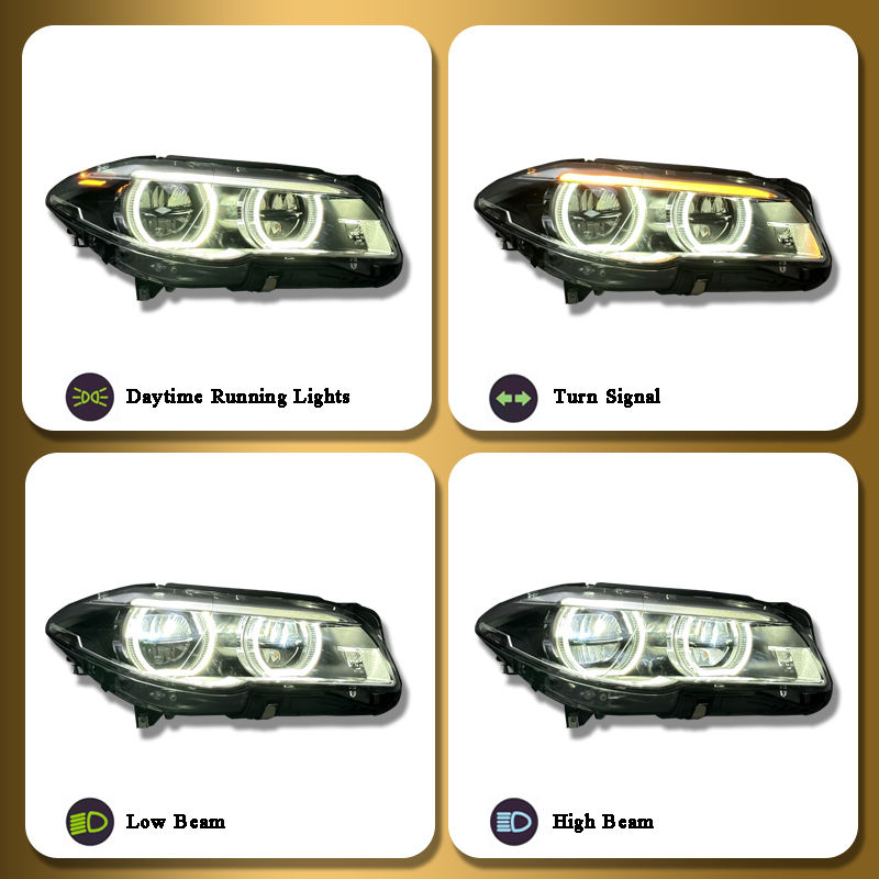 BMW 5 Series F10 2011-2017 Headlight