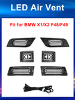 BMW X1 X2 2016-2022 F48 F49 Ambient Lighting with air vent