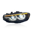 BMW F32 F33 F36 F80 F82 M3 M4 Yellow/White DRL Headlights