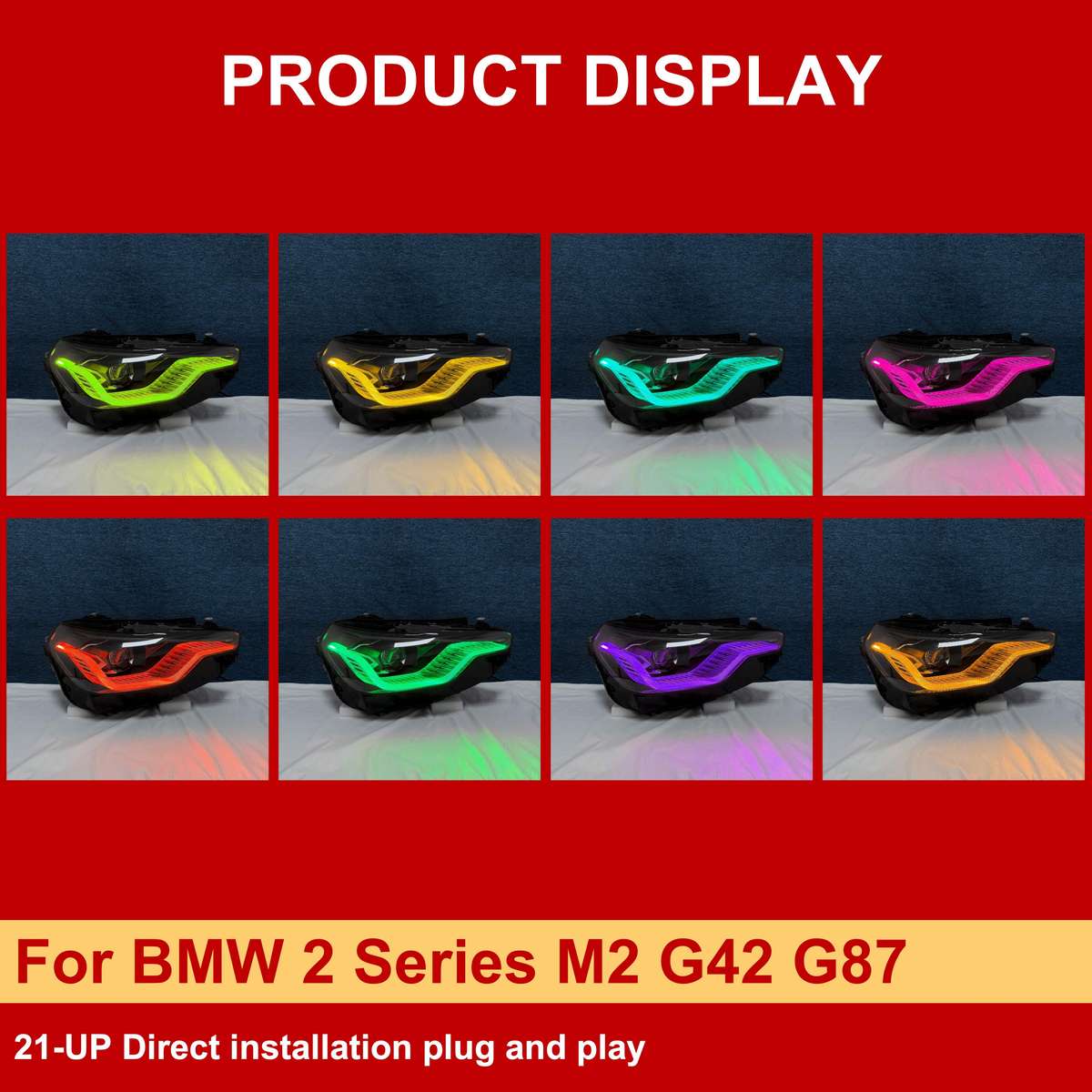 BMW 2 Series M2 G42 G87 2021-UP Headlights